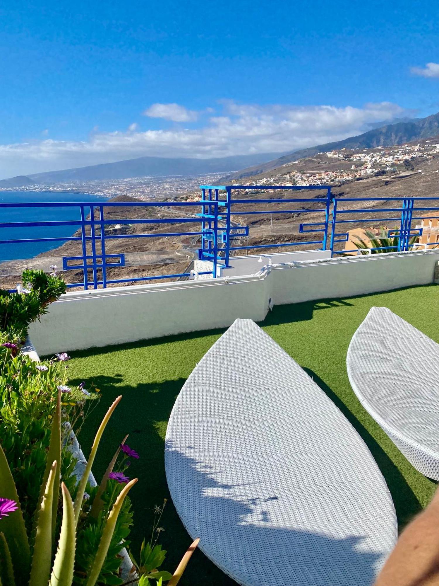 Apartamento Atlantico - Terraza única con vistas al océano - Wifi&Netflix Santa Cruz de Tenerife Esterno foto